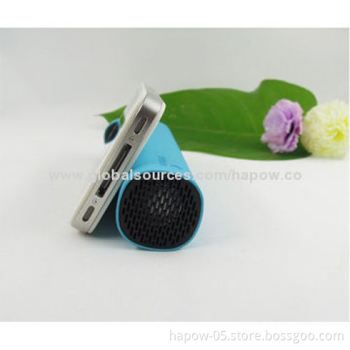 Stereo Mini Speakers, Headphones Holder with Power Bank Gained, CE, FCC, RoHS, PS Marks